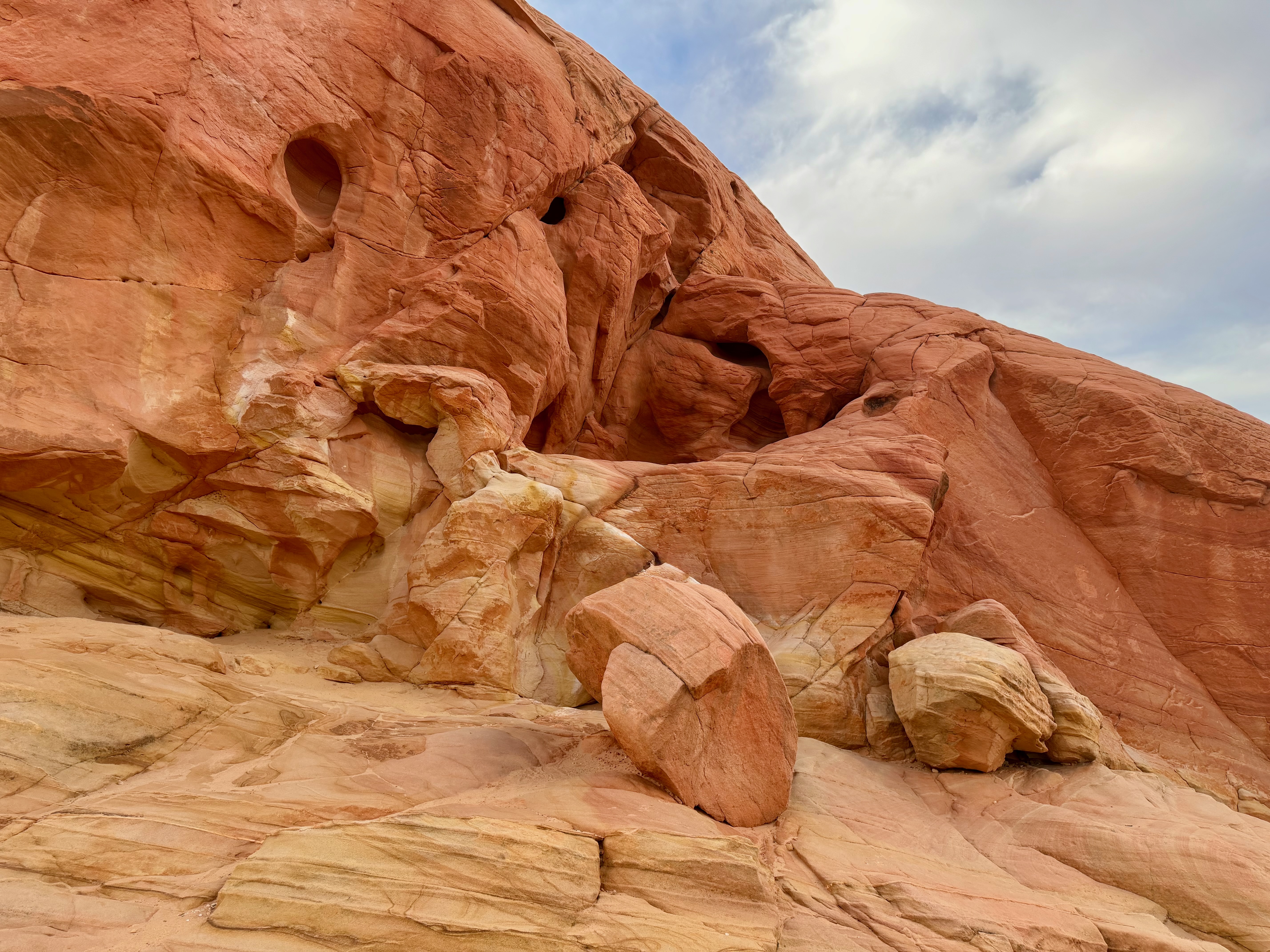 Red Aztec Sandstone Formations